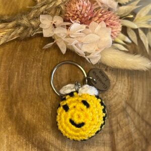 Bee Key Chain | Bumble bee key chain | Bienen Schlüsselanhänger | Handmade by Ewelina Liza