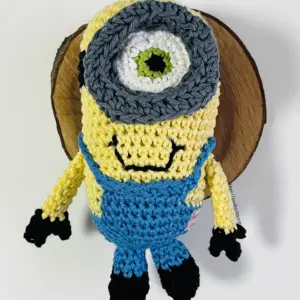 Minion Amigurumi. Handmade by Ewelina Liza