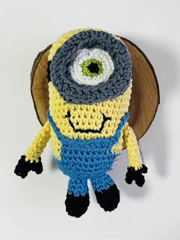 Minion Amigurumi. | minion plushie. Handmade by Ewelina Liza