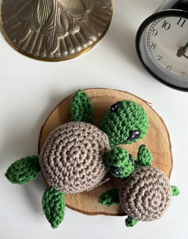 Turtle Amigurumi | Schildkröten Amigurumi. Handmade by Ewelina Liza