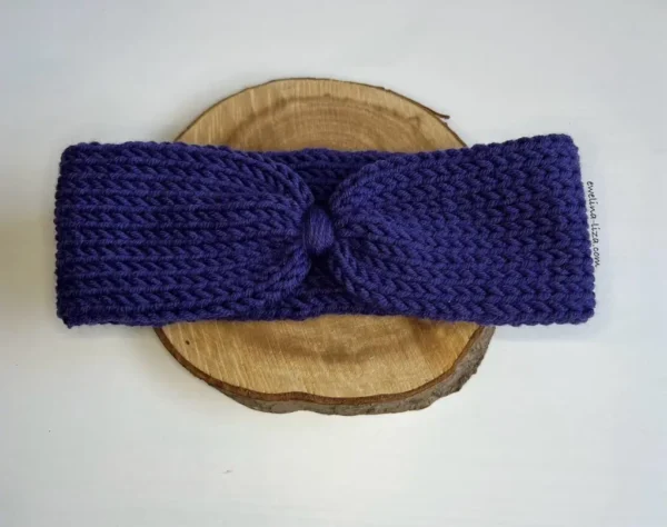 knitted headband | Stirnband. Handmade by Ewelina Liza