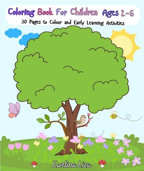 Coloring Book for Kids Ages 2–6 